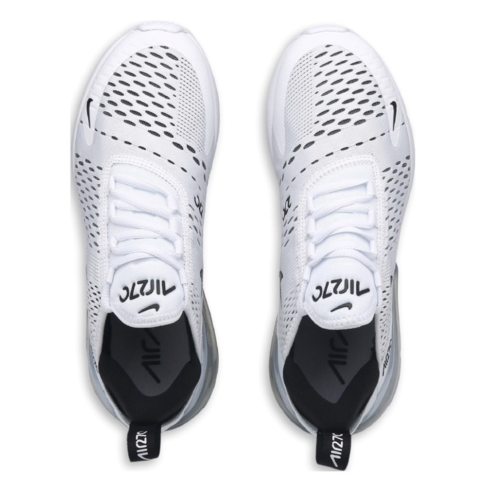 Nike Women's Air Max 270 Sneaker Black White 6.5 - Picture 10 of 16